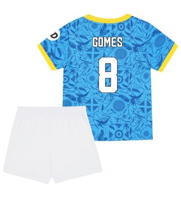 Wolves Joao Gomes #8 Tredjetrøje Børn 2025-26 Kortærmet (+ Korte bukser)